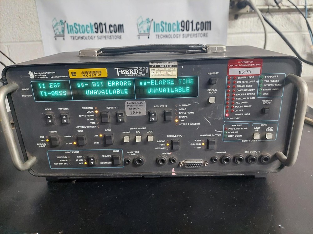 TTC T-Berd 211 T-Carrier Analyzer