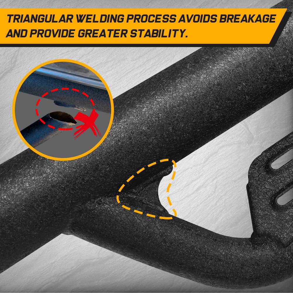 Drop Down Style Running Boards Compatible with 2002-2008 Dodge Ram 1500 Quad Cab