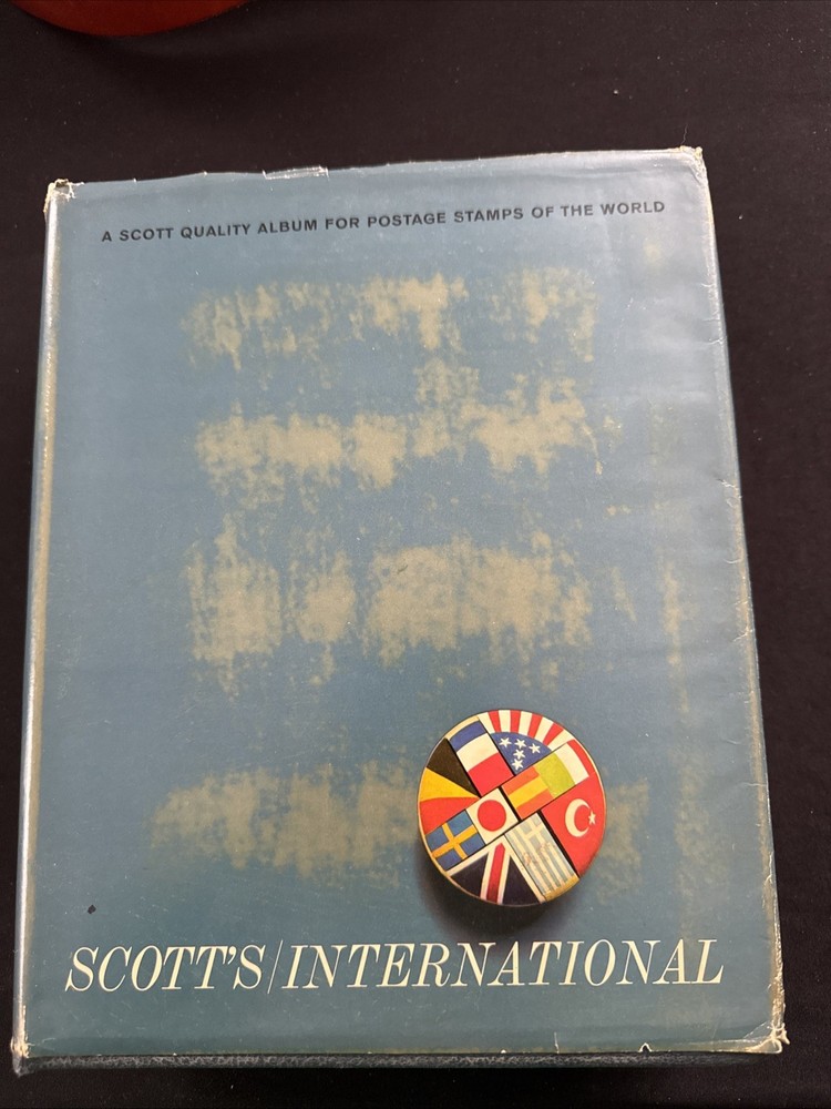 Scott International Blue Stamp Album 1960-1965 Part 5 V - Some Stamps