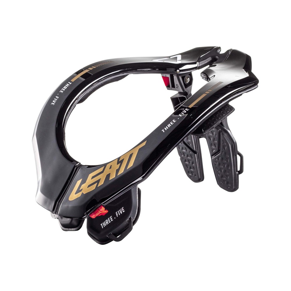 LEATT 3.5 Motorcycle Neck Protector Black Bronze CE Certified