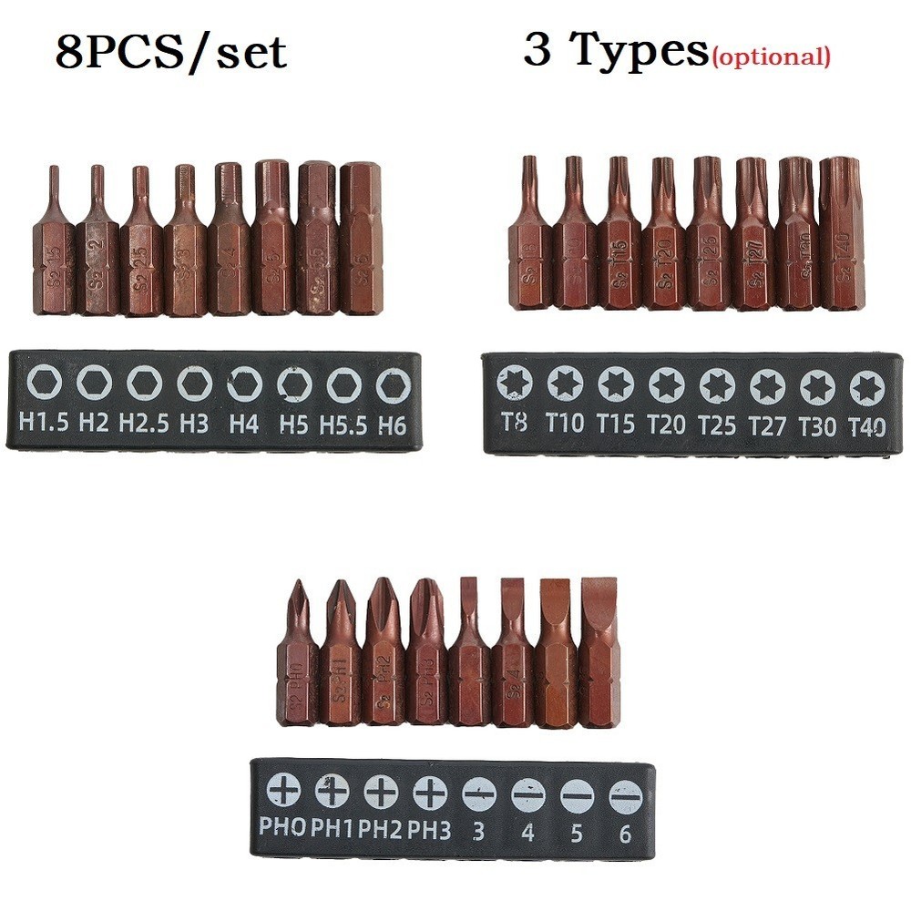 Screwdriver Bits Hand Tools Magnetic PH PH2 PH3 SL3 SL4 Screwdriver Bits