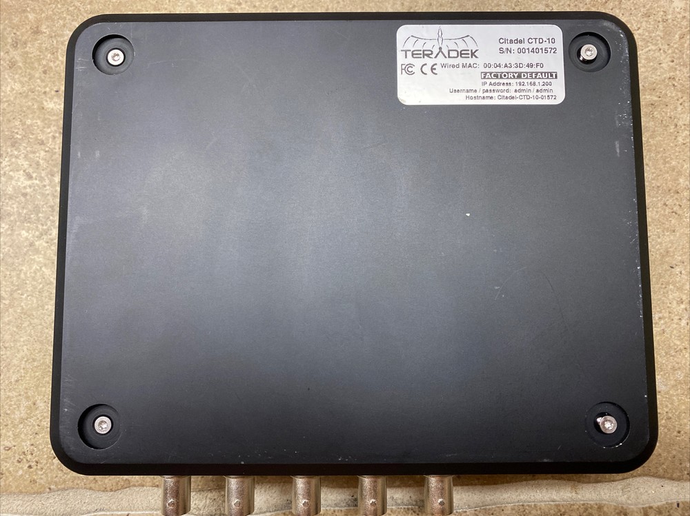 TERADEK Citadel CTD-10 VidiU Live Streaming Device Encoder Decoder RARE!