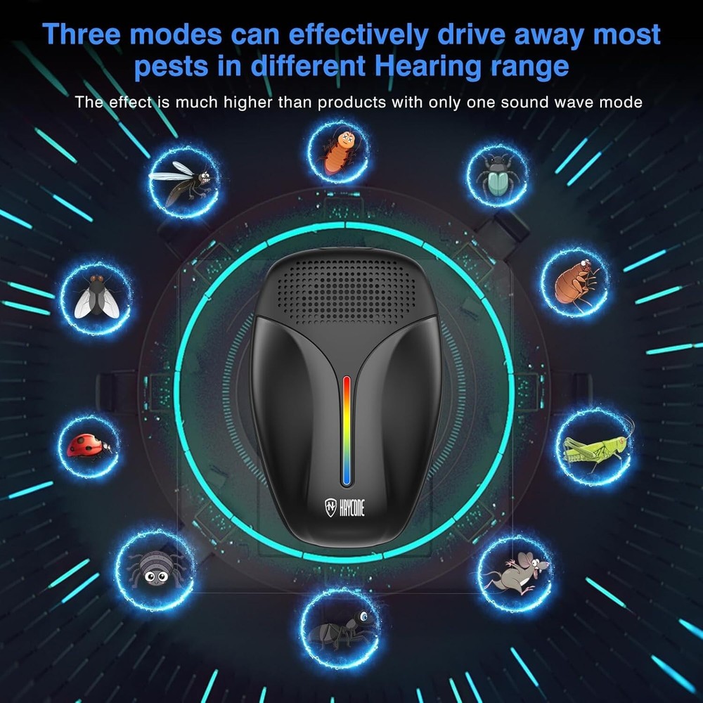 2025 Ultrasonic Insect Repeller 6-Pack - Eco-Friendly Pest Control Solution