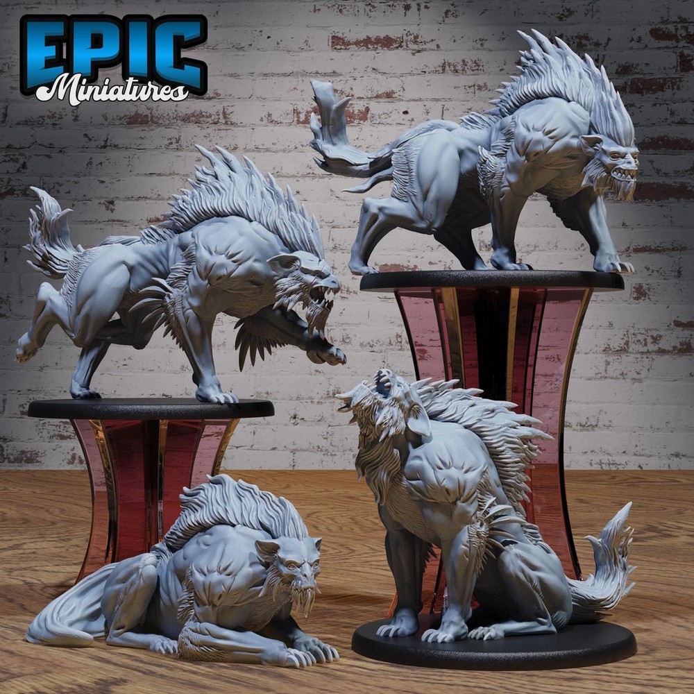 Warg Beast Miniature