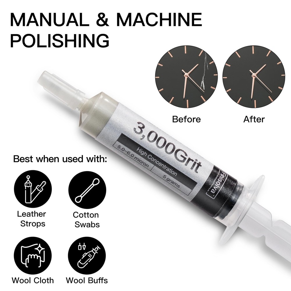 8 Pack Diamond Polishing Compound Genuine 50% Concentration Paste...
