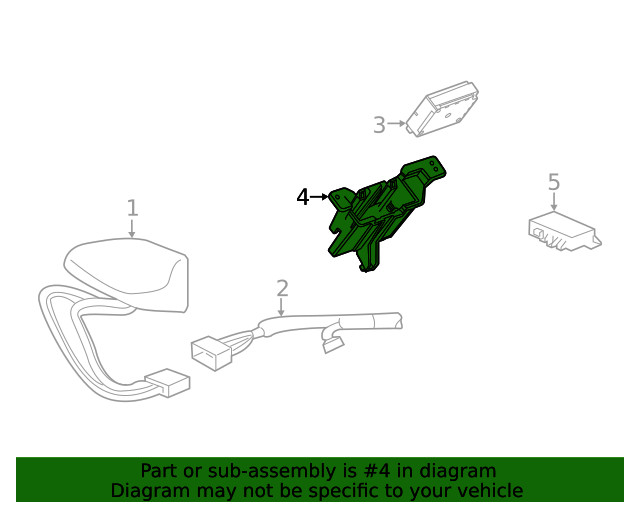 Genuine GM Module Bracket 60003639