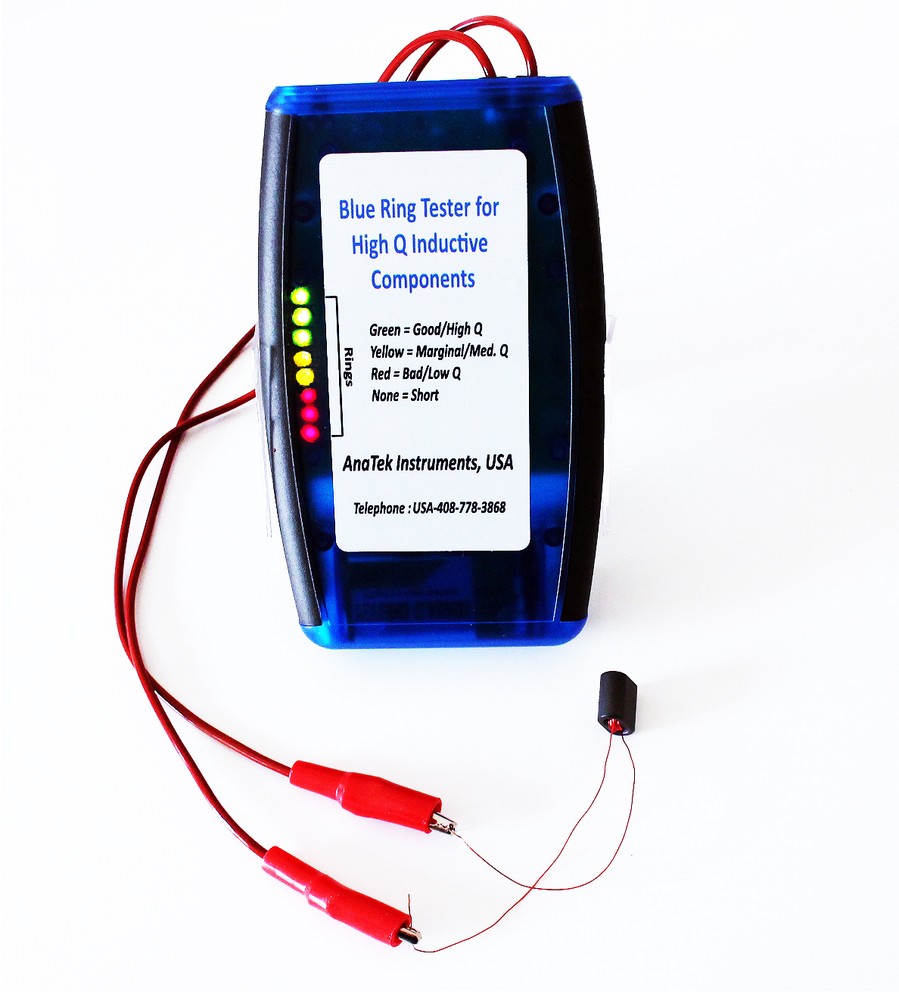 AnaTek Blue Ring High-Q Tester - Complete Kit for Assembly