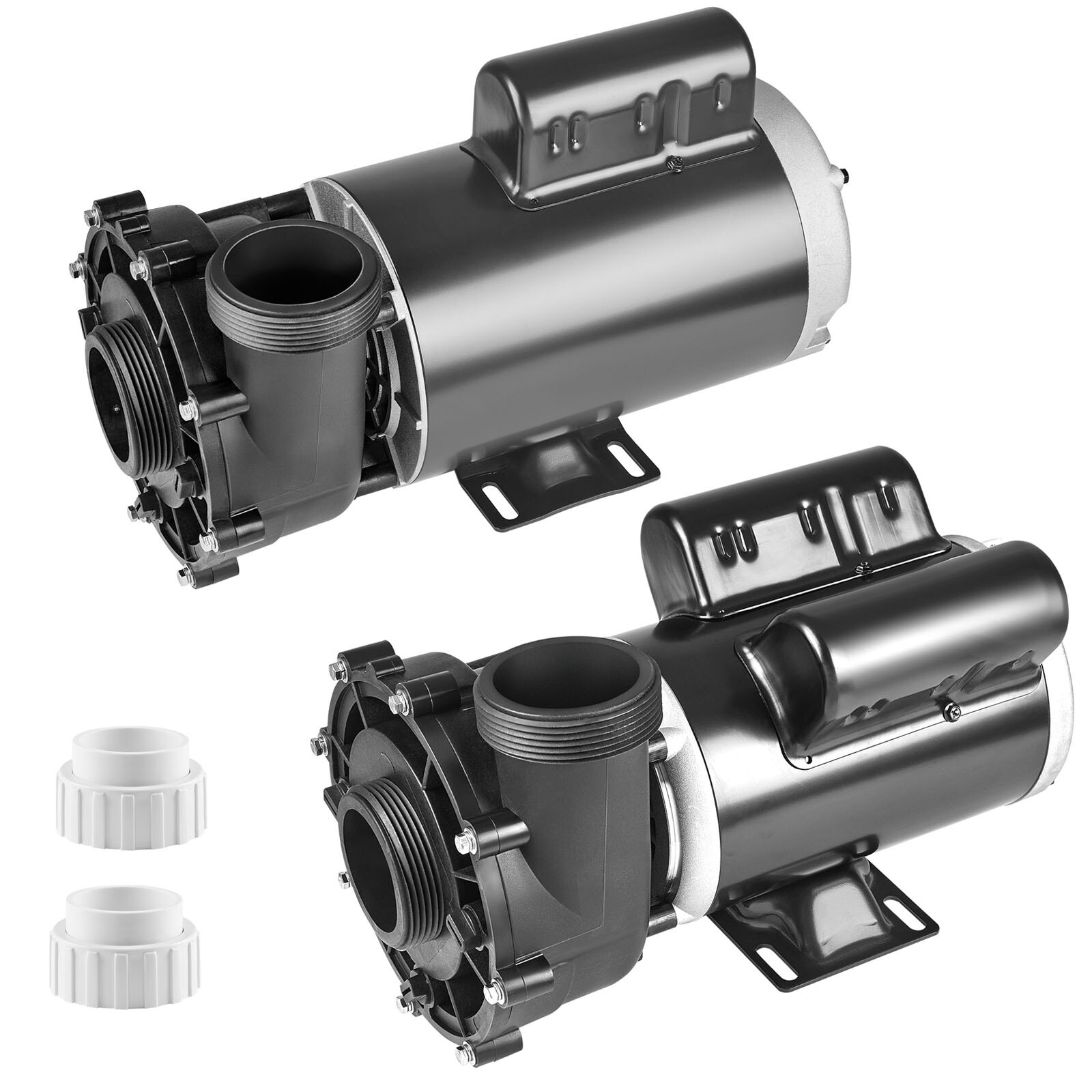 VEVOR 2 Speed SPA Pump 56/48-Frame Hot Tub Pump 3/4/1.5 HP or 0.4/0.7/0.46 HP