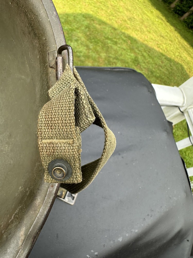 NAMED CAPTAIN M1-C PARATROOPER HELMET SHELL - Nice Example