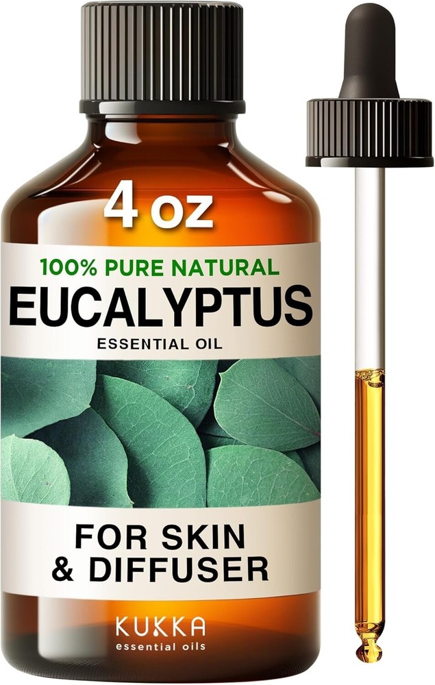 Kukka Eucalyptus Essential Oil for Diffuser 100% Pure Natural Essential Oils...