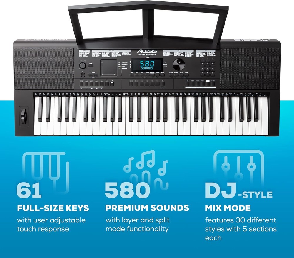 Alesis Harmony 61 Pro Portable Keyboard