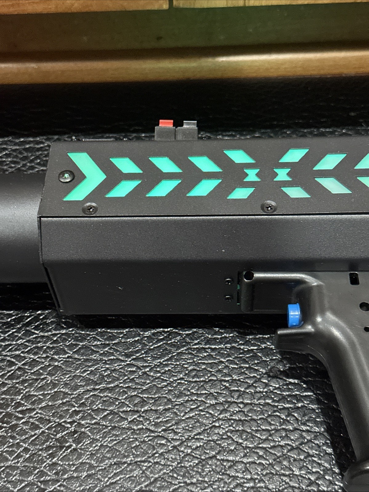 SHEHDS Rechargeable RGB Confetti Cannon w/ LED Effects 20-26ft Party Event