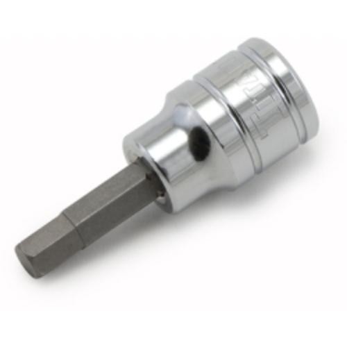 Titan 15600 Hex Bit Socket, 1/4" Drive, 2.5mm, Chrome