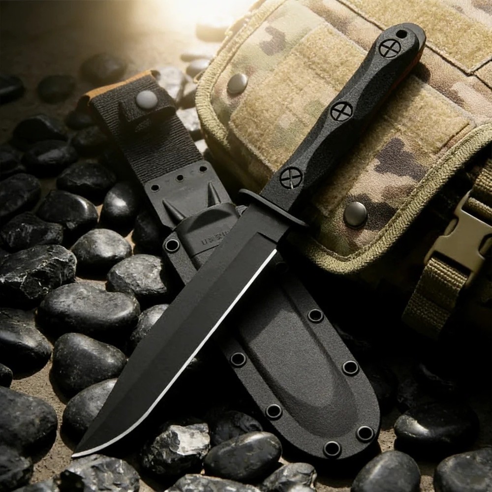 Special Forces Ops Marine Knife Dagger Weapon Single Double Edge Combat Tactical