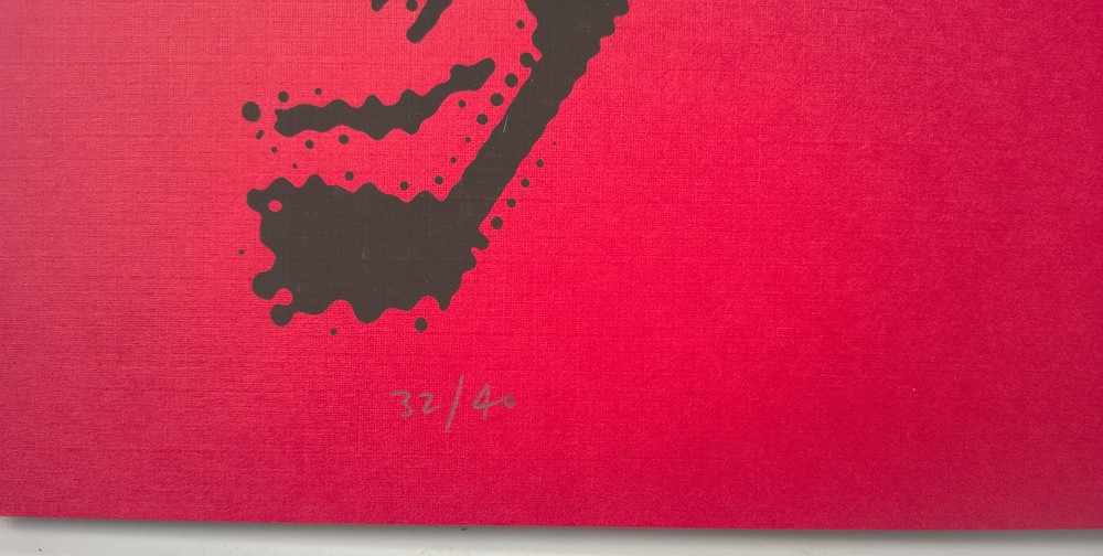 Art Brut Concert Poster Orlando 2006 Dark Red