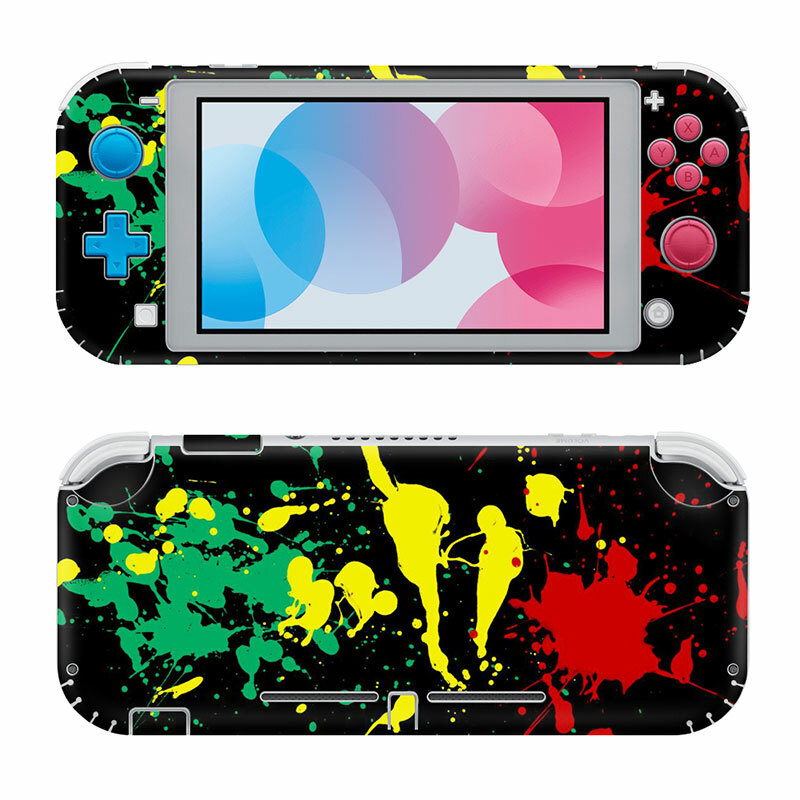 FOR NINTENDO SWITCH LITE *TEXTURED VINYL* ! SKINS DECALS WRAP- Various