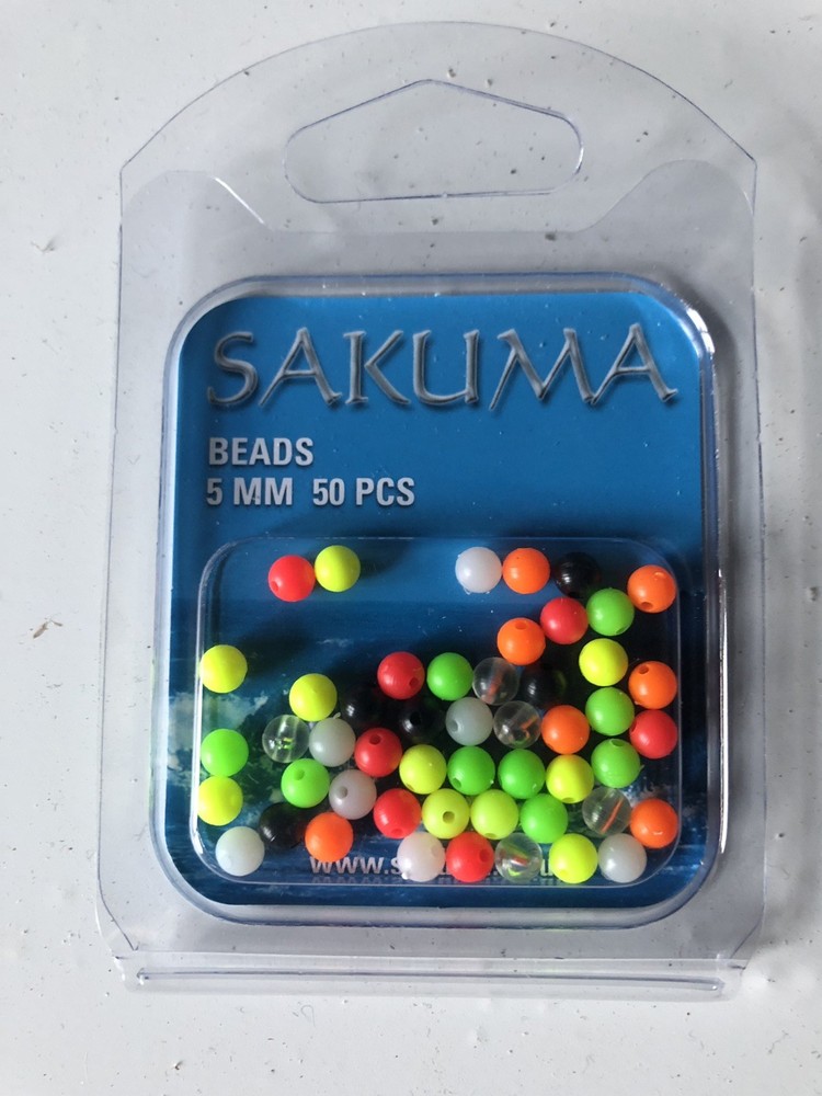 Sakuma 5mm Beads - Assorted Colours. Qty 50.