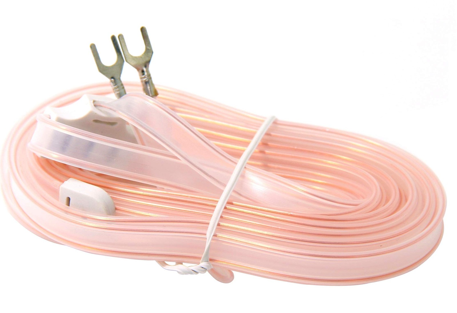 Ancable 300 Ohm FM Antenna T Shape Dipole Radio Ant with Spade Terminal Clear