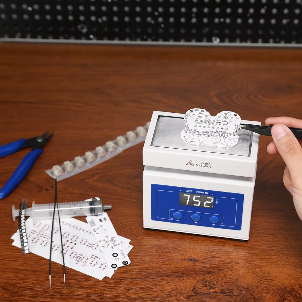 Digital Soldering Hot Plate with Adjustable Temperature for Microcomputer Repair