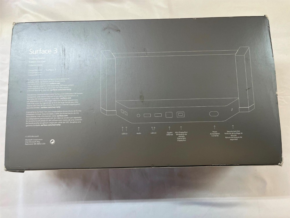 Microsoft Surface Docking Station 1672 for Surface 3