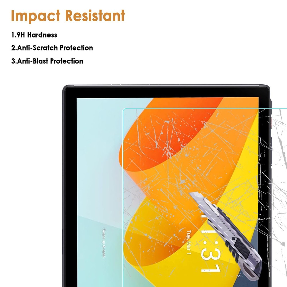 2Pack Screen Protector Compatible with BYYBUO SmartPad A10_L / Plimpton P70 T...