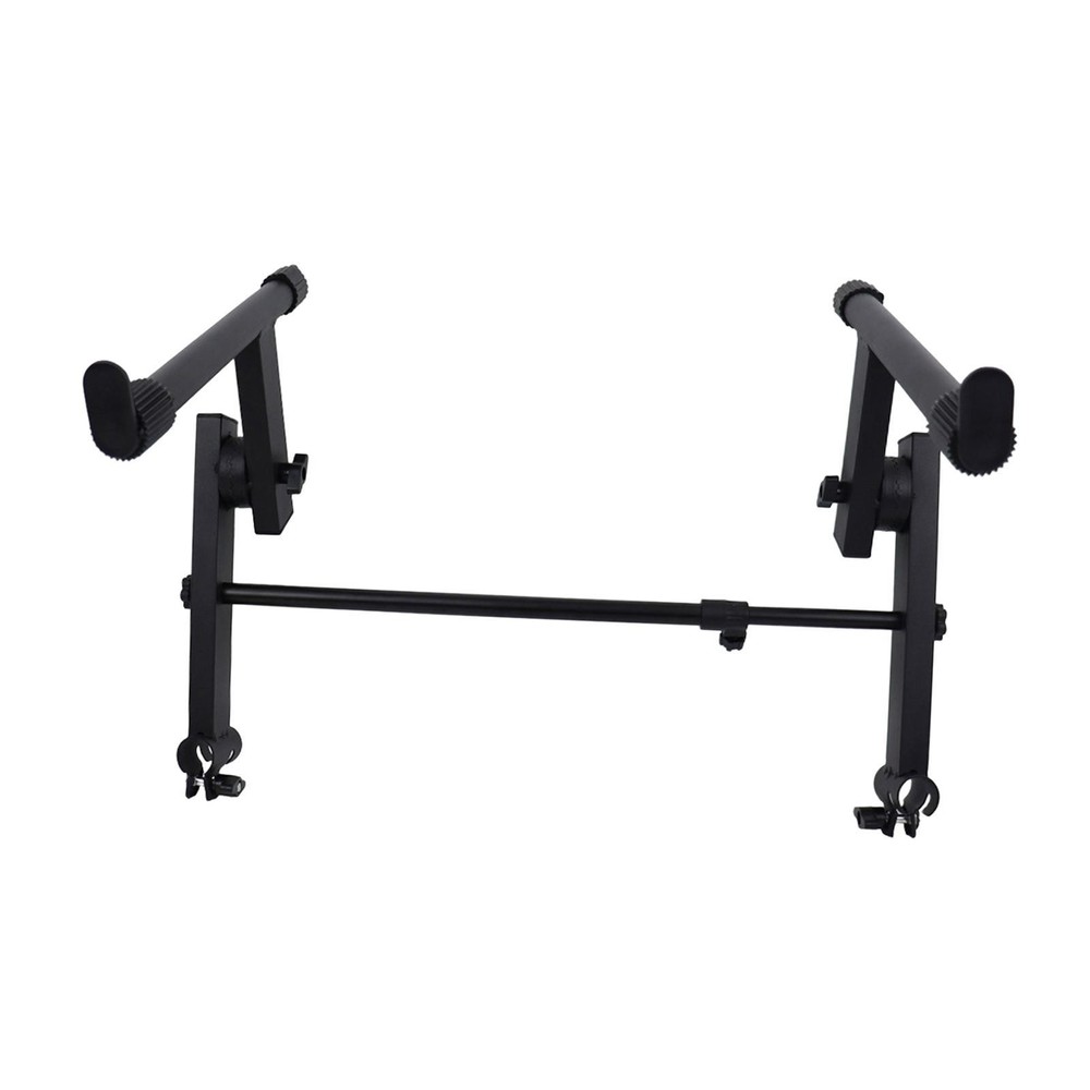 Keyboard Stand Attachment Stacking Keyboards Metal Portable Sturdy Second Tier