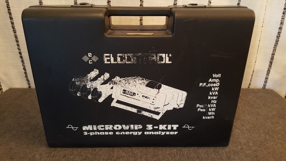 ELCONTROL 3-Phase Energy Analyzer MICROVIP 3