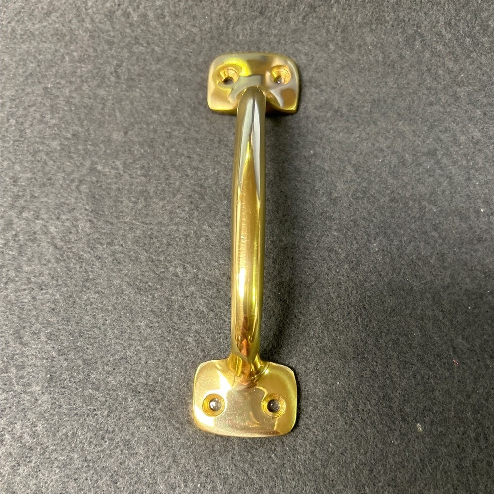 3-3/4" Center Solid Brass Front Mount Hoosier Pull