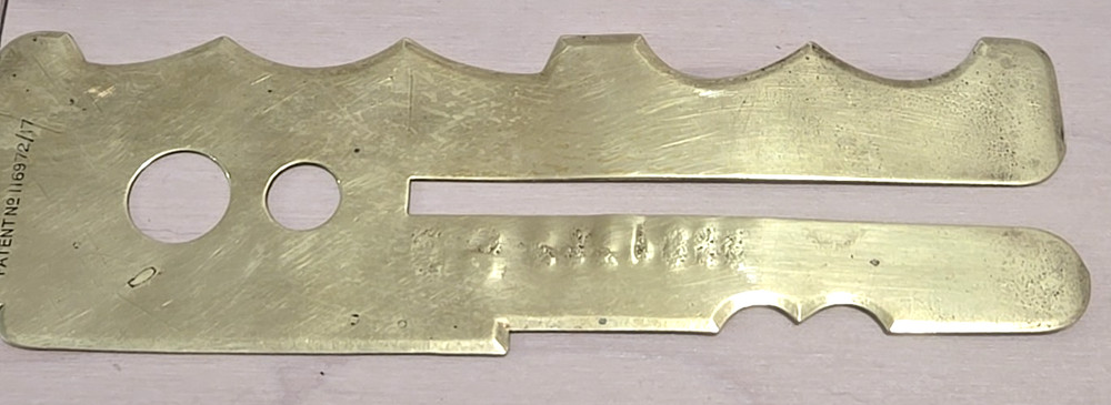 Military Brass Button Cleaning Stick