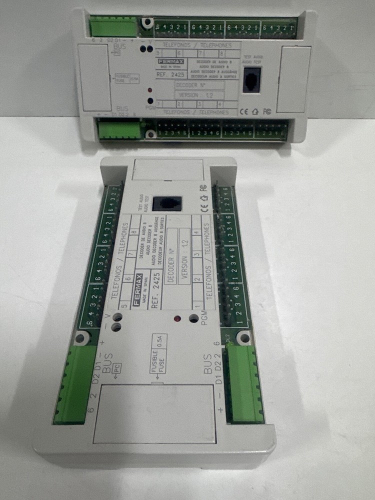 LOT OF 2 PCs FERMAX 2425 AUDIO DECODER