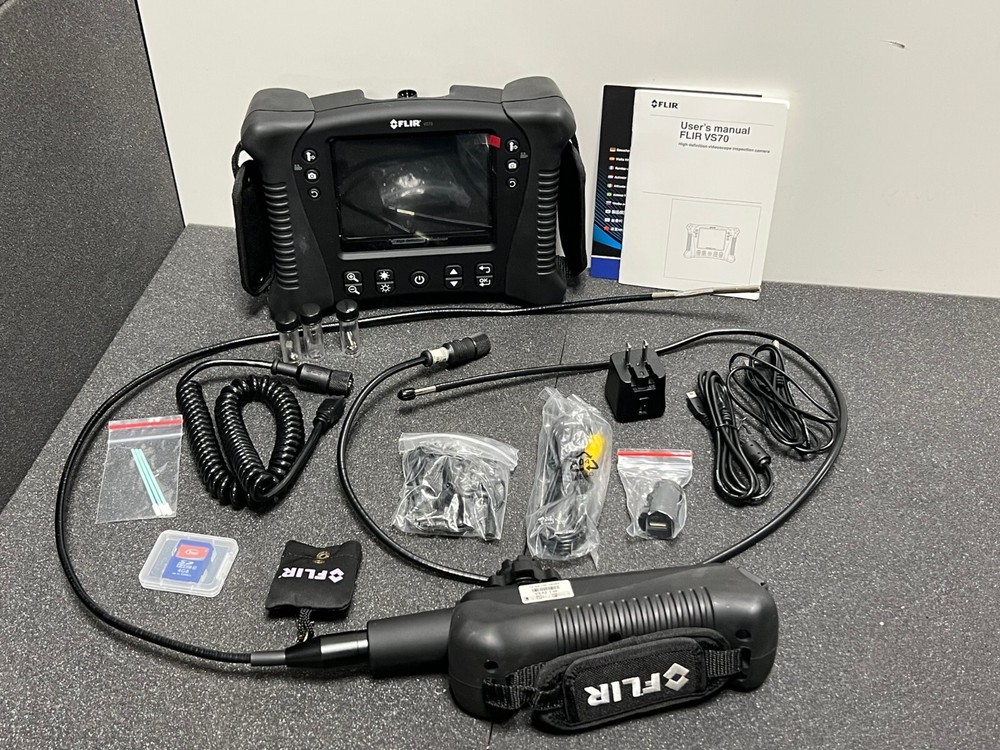 Flir / Teledyne VS70-3W Video Borescope, Wireless Articulation Combo Kit, MINT!!