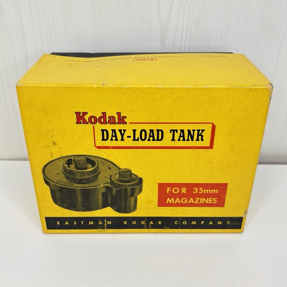 Vintage Kodak Day-Load Tank for Developing 35mm Magazine Daylight Processing