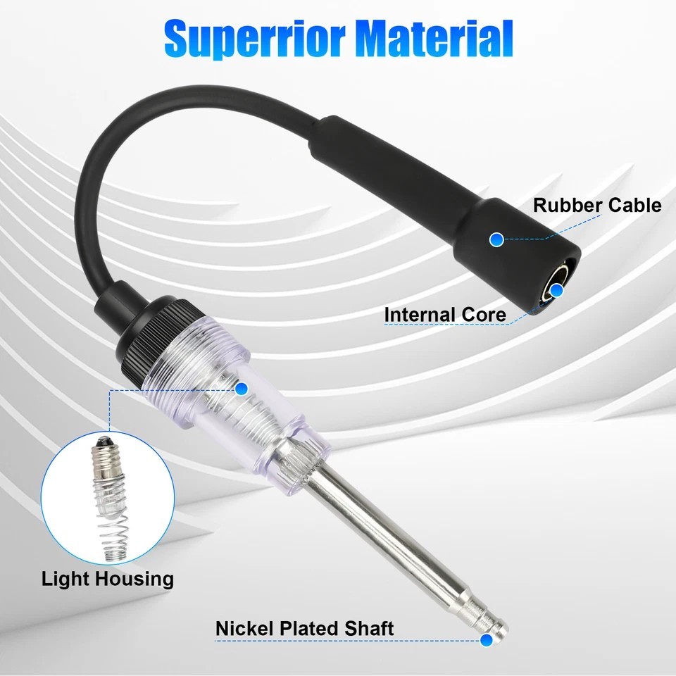 Spark Plug Tester Ignition System Coil Engine In Line Auto Diagnostic Test Tools