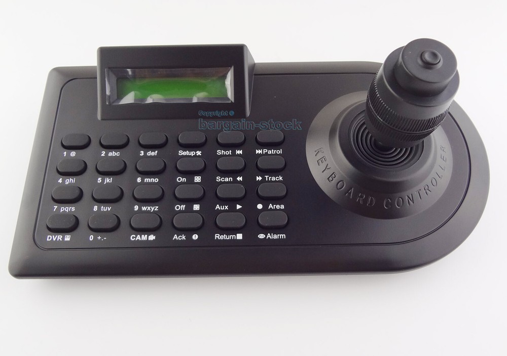 PTZ 4D 4 Axis Joystick Keyboard Controller RS485 Pelco-D/P CCTV Camera System