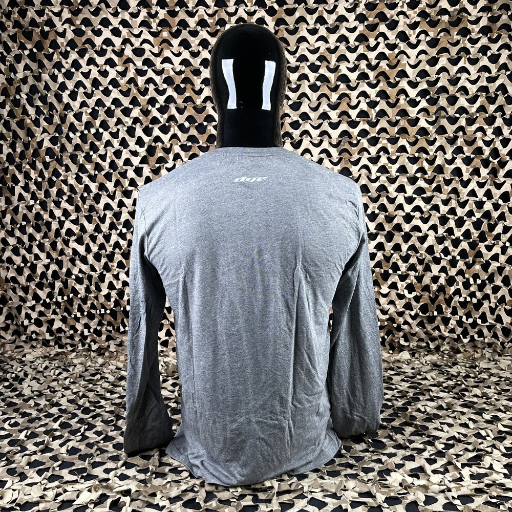 NEW Dye Squared Long Sleeve Shirt - Grey - Medium