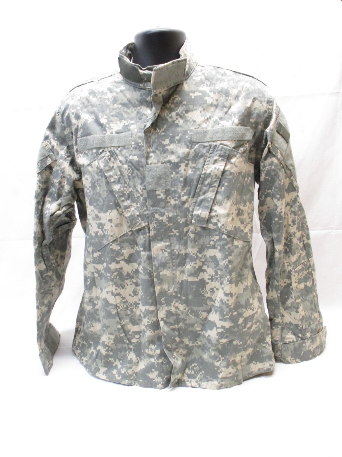 Army ACU UCP Combat Uniform Shirt Jacket 50/50 Pre-Owned