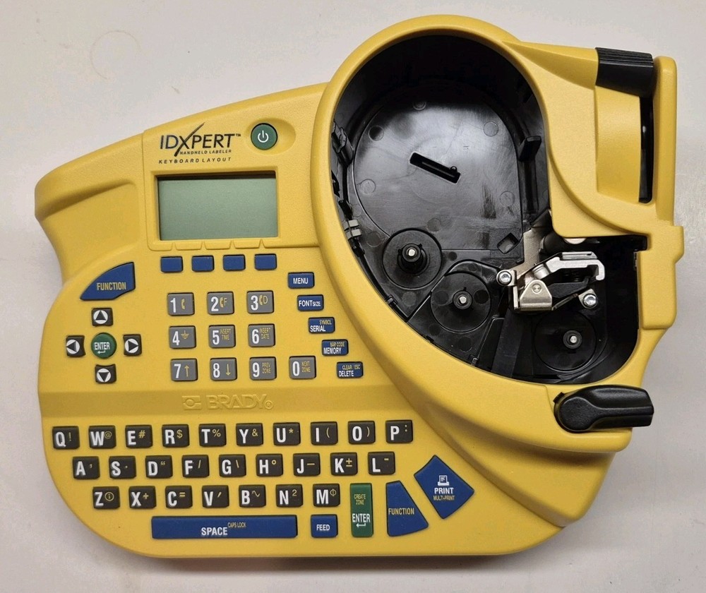 Brady IDXPERT Keyboard Full Qwerty Layout Handheld Labeler A2