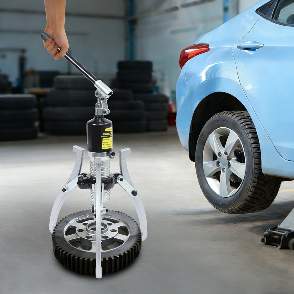 Black Hydraulic Bearing Puller,20T Hydraulic Puller Kit,3 Jaws Hydraulic Puller