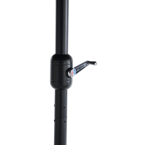 14.8 Ft Double Sided Outdoor Umbrella Rectangular Large with Crank ( Dark Blue )