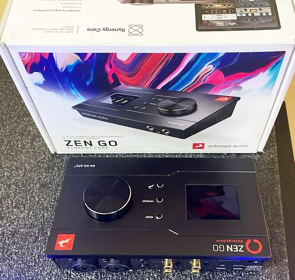 Antelope Audio Zen Go Synergy Core Desktop USB Type-C Audio Interface