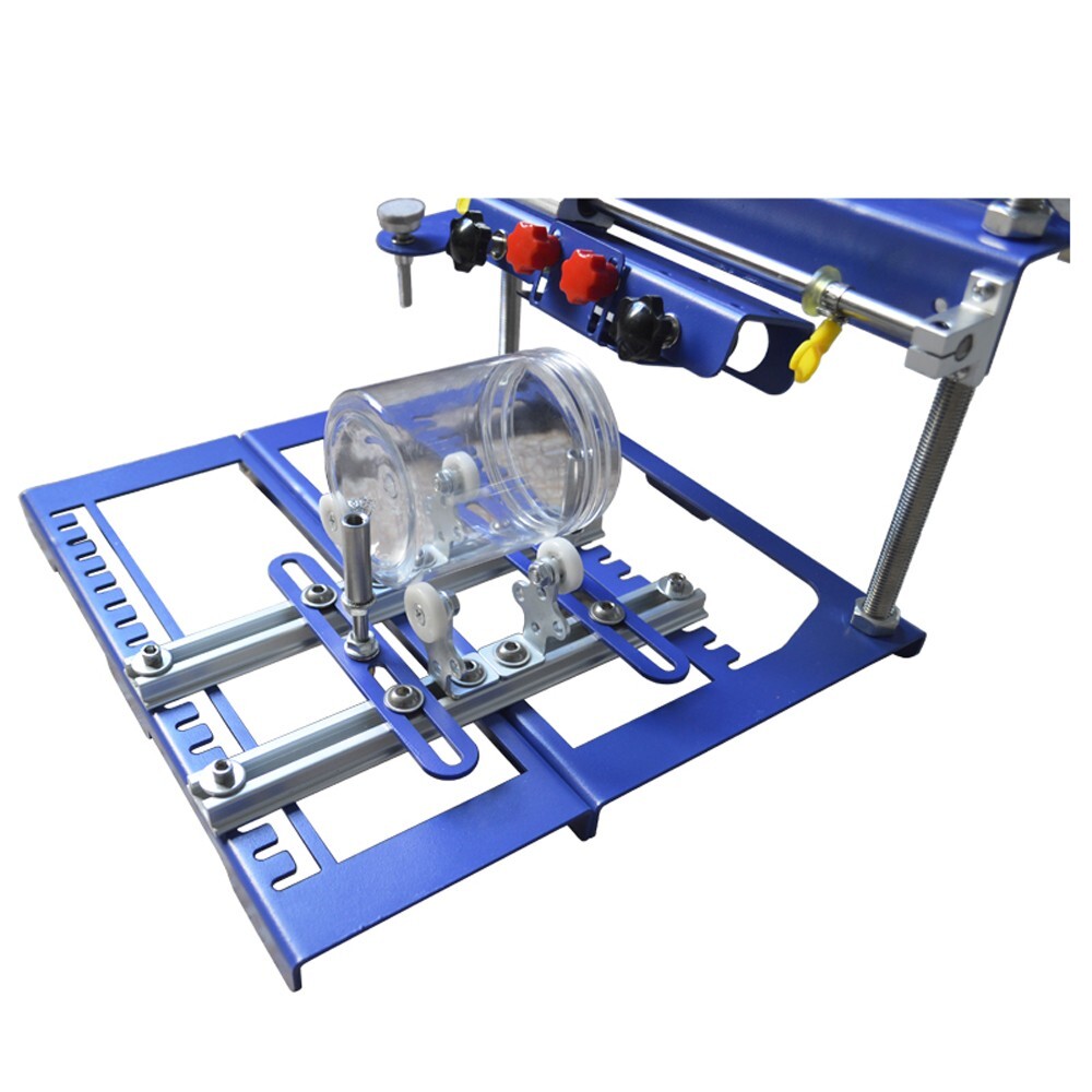 Curved Screen Printing Machine 6.7''/170mm Diameter Cylinder Press Printer Kit