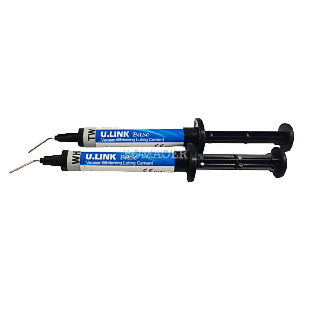 U.LINK BASE DC&LC Dental Light curing Flowable Composite Resin luting cement3g