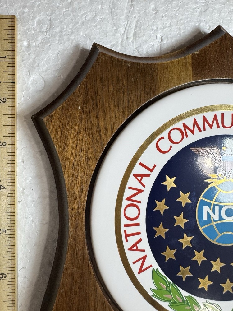 Vintage USAF Plaque- National Communications System
