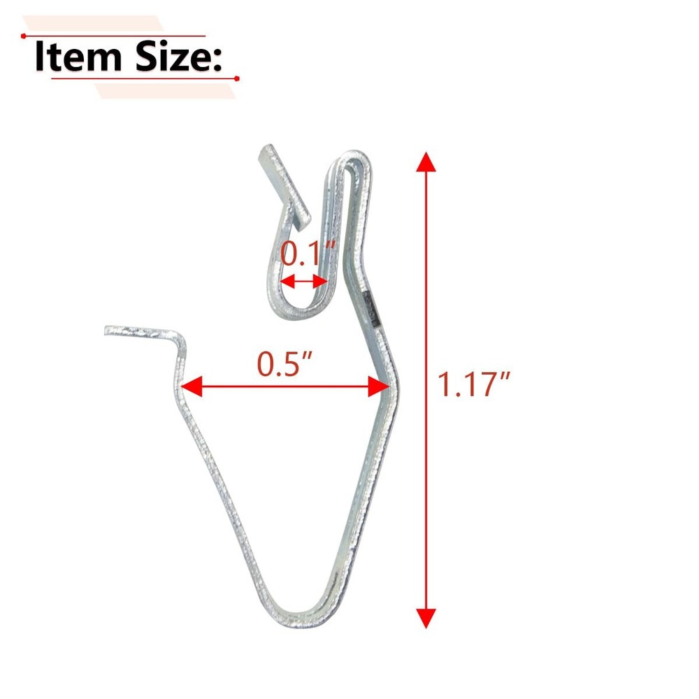 8PCS Front Radiator Grille Retainer Clips Chevy Silverado