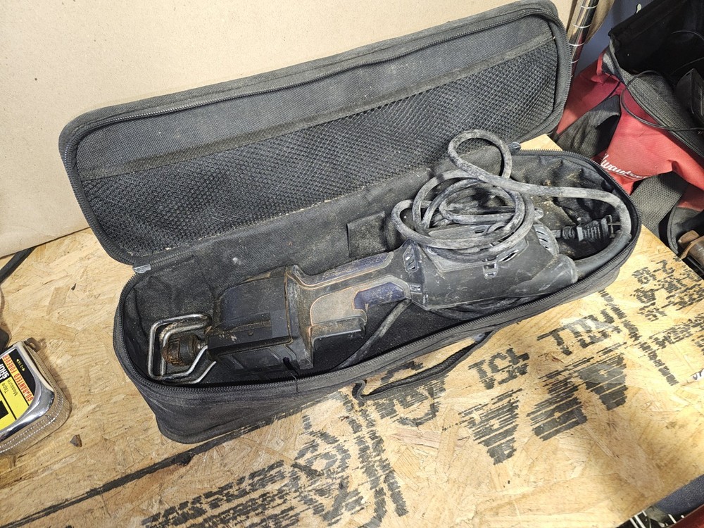 Kobalt Compact Reciprocating Saw Variable Speed Corded 4 Amp