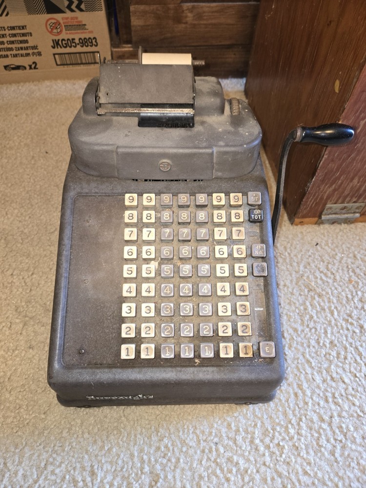 burroughs adding machine vintage