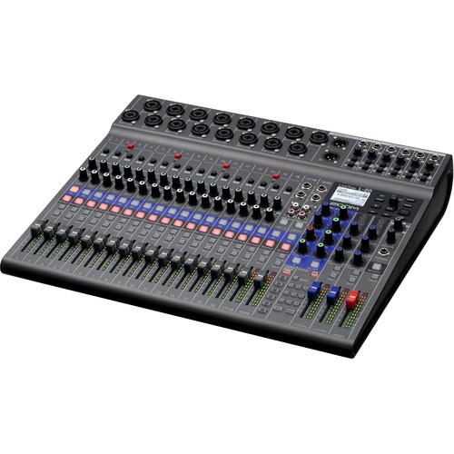 Zoom LiveTrak L-20-20-Input Digital Mixer Bundle