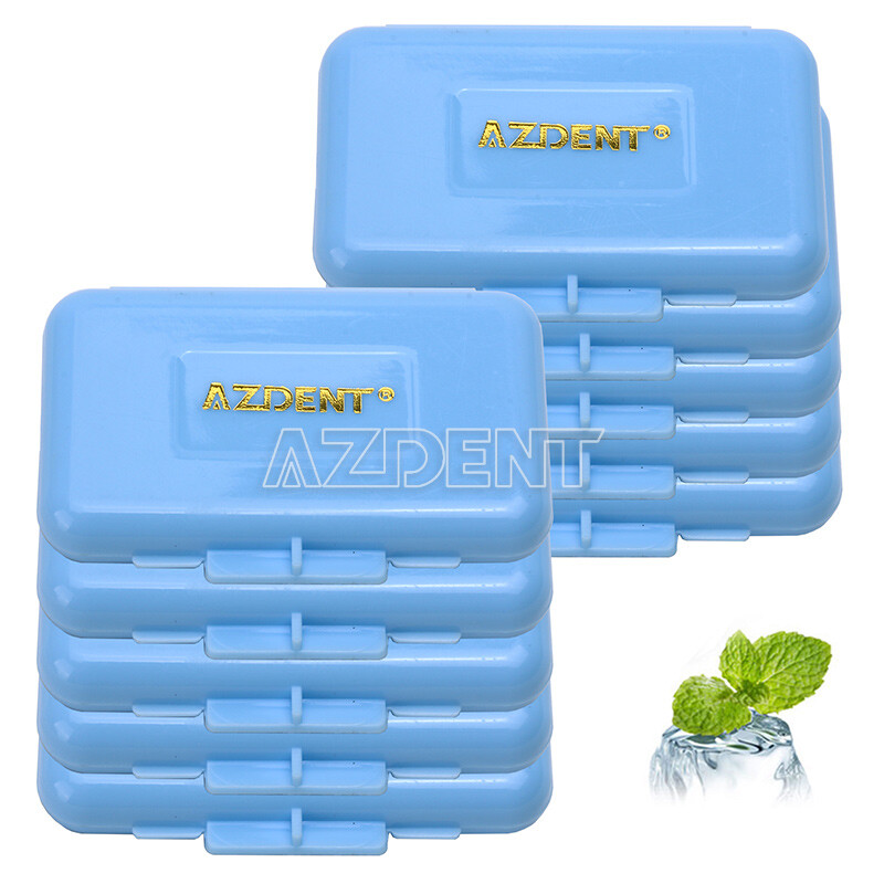 50 X AZDENT Dental Ortodoncia Ortho Cera Menta Olor para Frenos Irritación de En