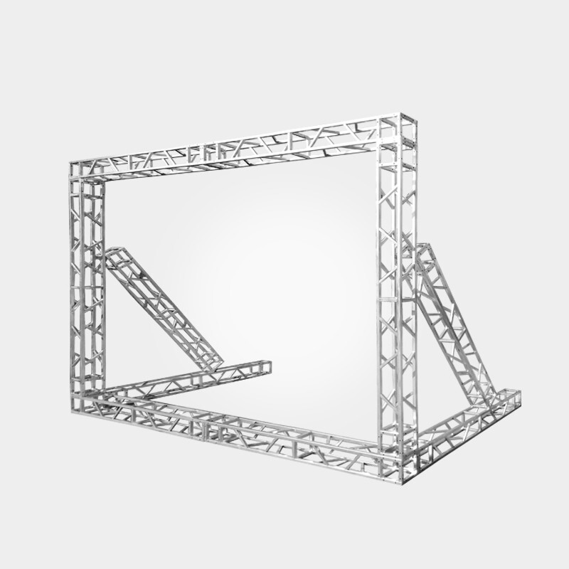 Square Aluminum Box Truss Dj Booth Trussing Section Stage Segment Lighting Stand
