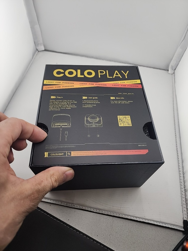 Cololight LS169 Black Customized Controller Stream Desk Gaming Mini Keyboard